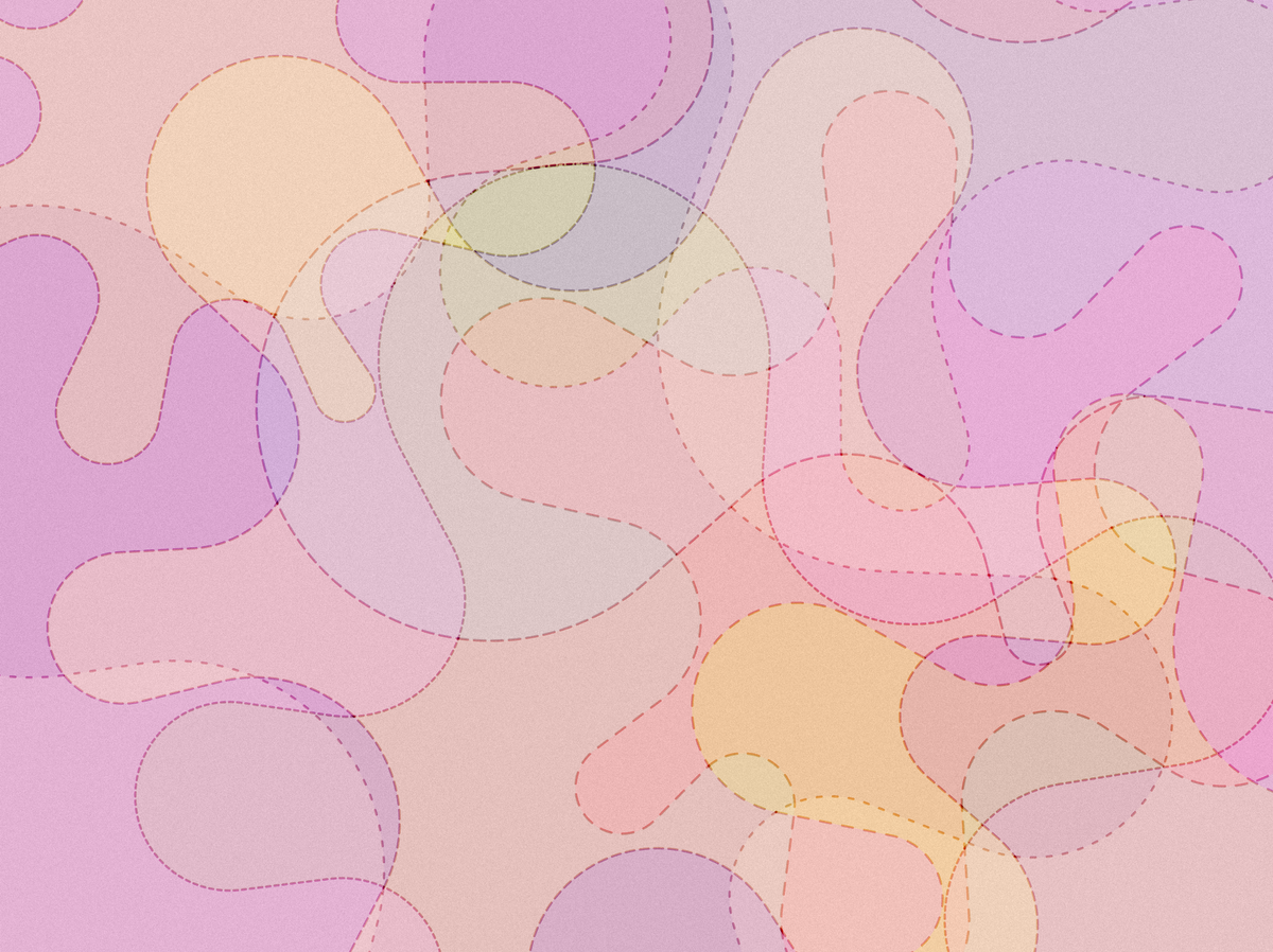 Creating Organic Blob Shapes with Circles and Tangents